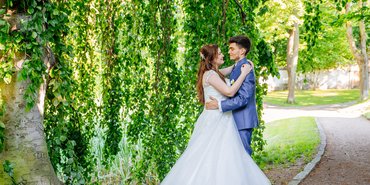 Aleksandra und Alexander Hochzeitsfeier Schloss Burgk Freital